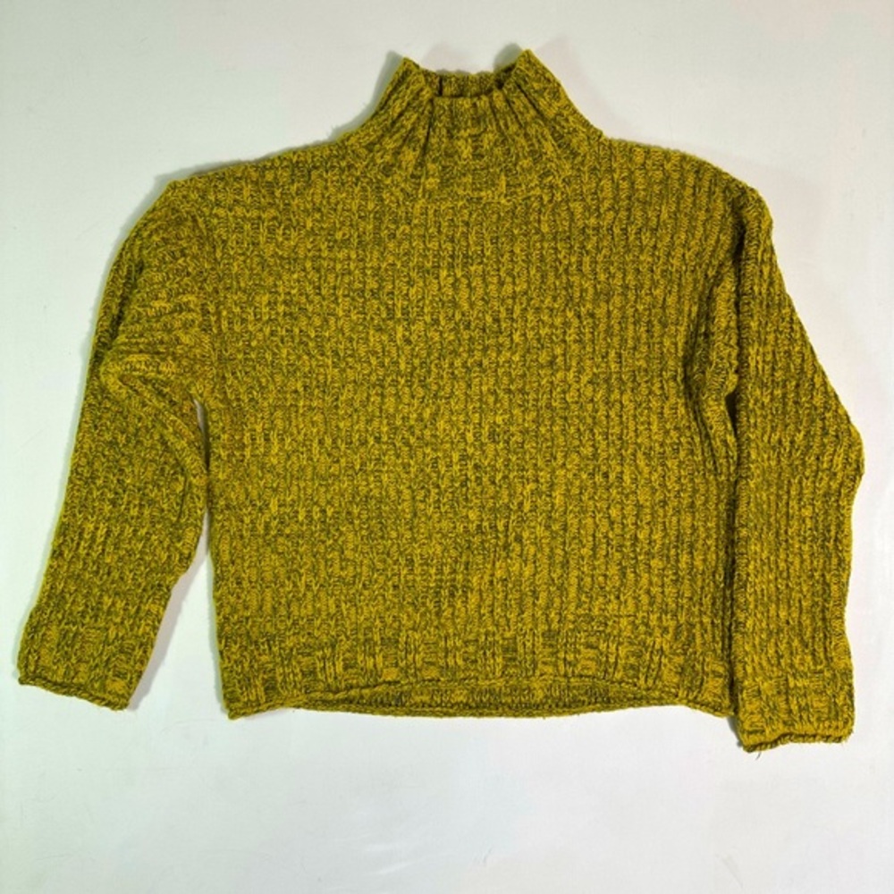 BP B.P. NORDSTROM | Mustard Orange Yellow Rust Sweater Dress Buttons | Size S